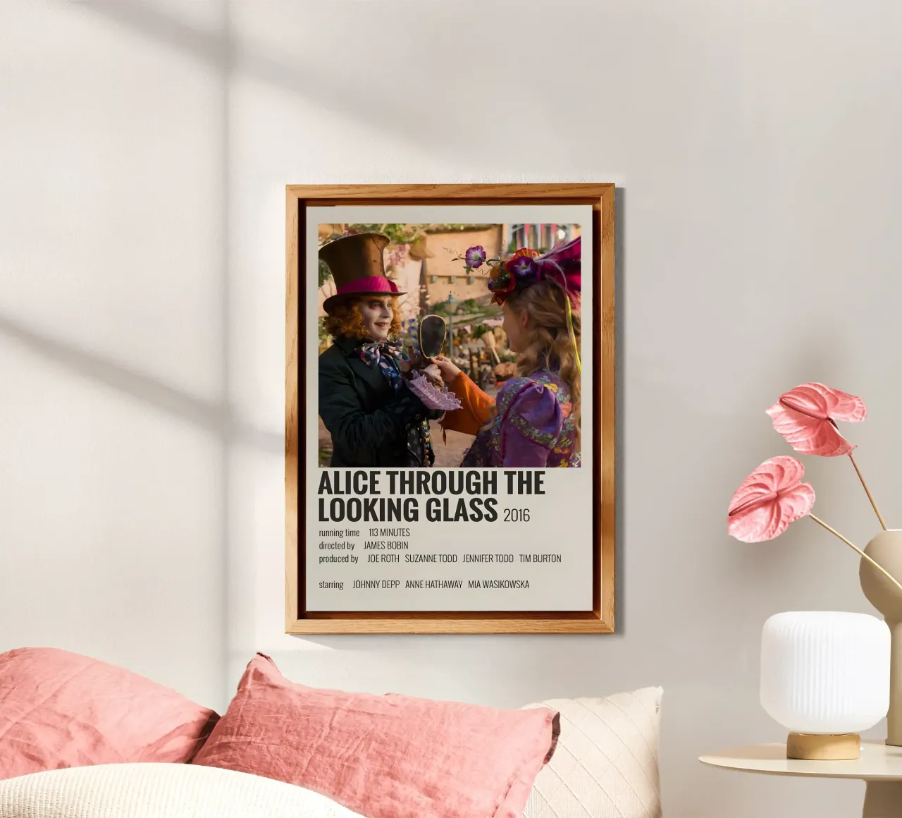 ALICE THROUGH THE LOOKING GLASS 2016 alluminio dibond da MVFminimalist