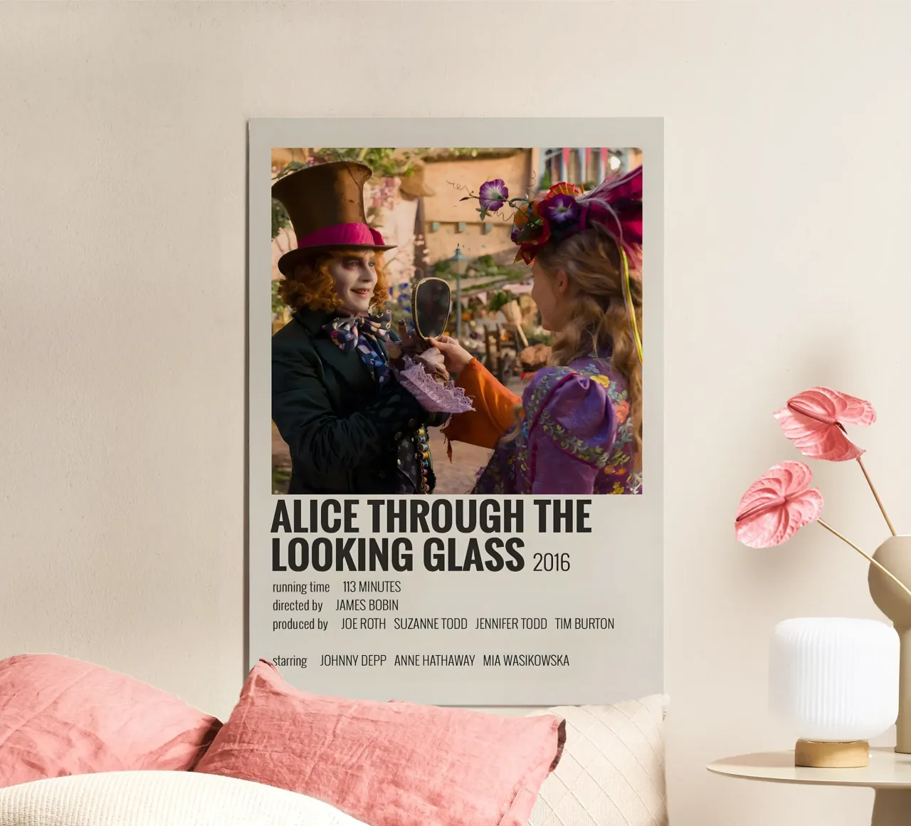 ALICE THROUGH THE LOOKING GLASS 2016 alluminio dibond da MVFminimalist