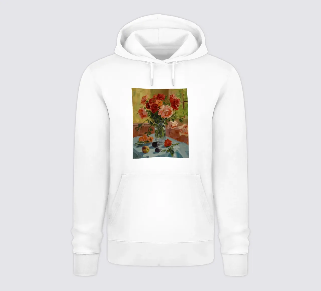 Rosa cremisi Whisper felpa con cappuccio da Celestial Harmony