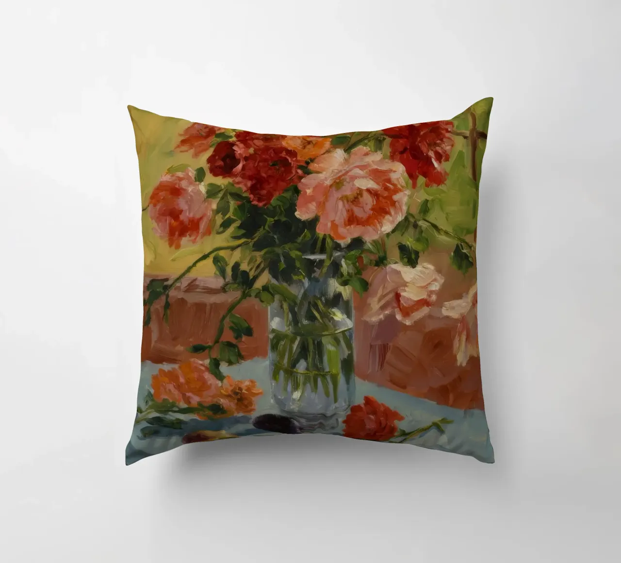 Rosa cremisi Whisper cuscino da Celestial Harmony