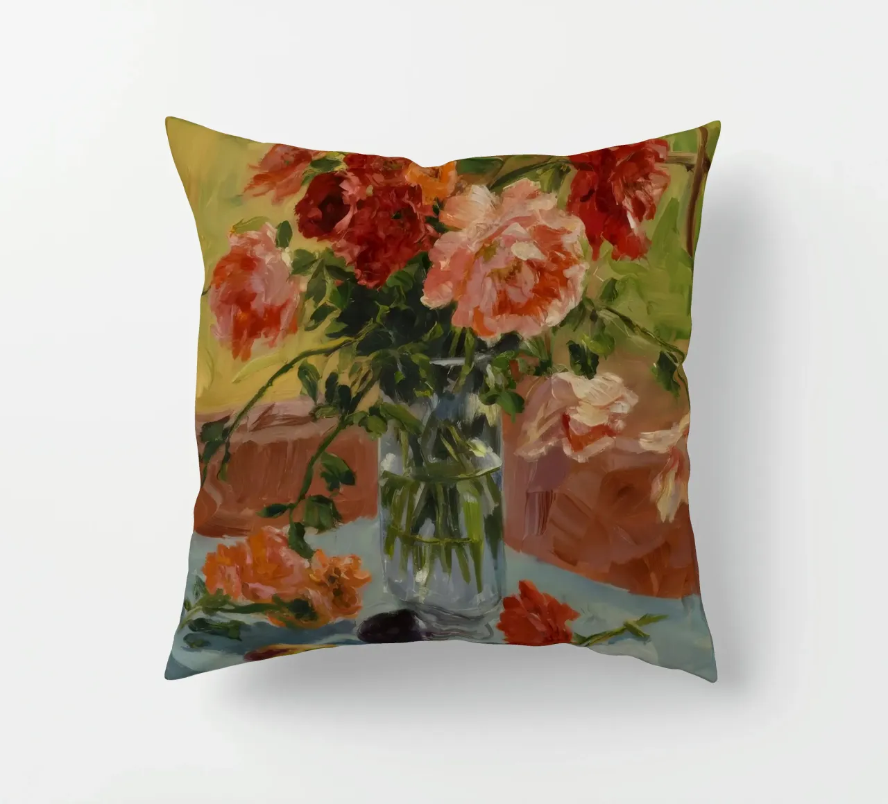 Rosa cremisi Whisper cuscino da Celestial Harmony