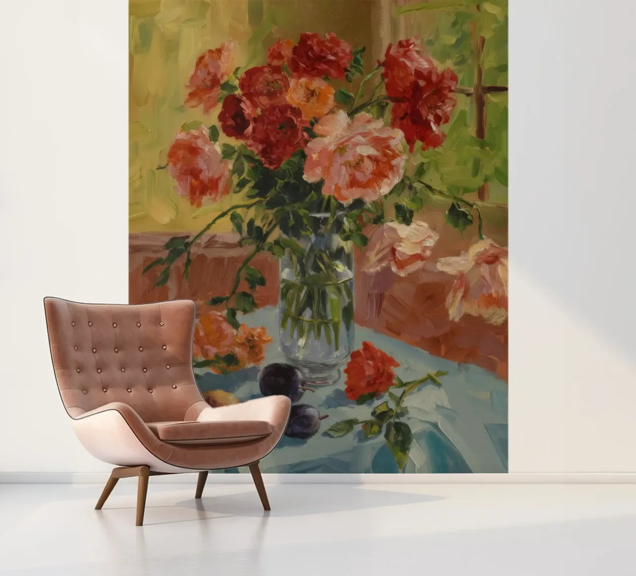 Crimson Rose Whisper photo wallpaper by Celestial Harmony