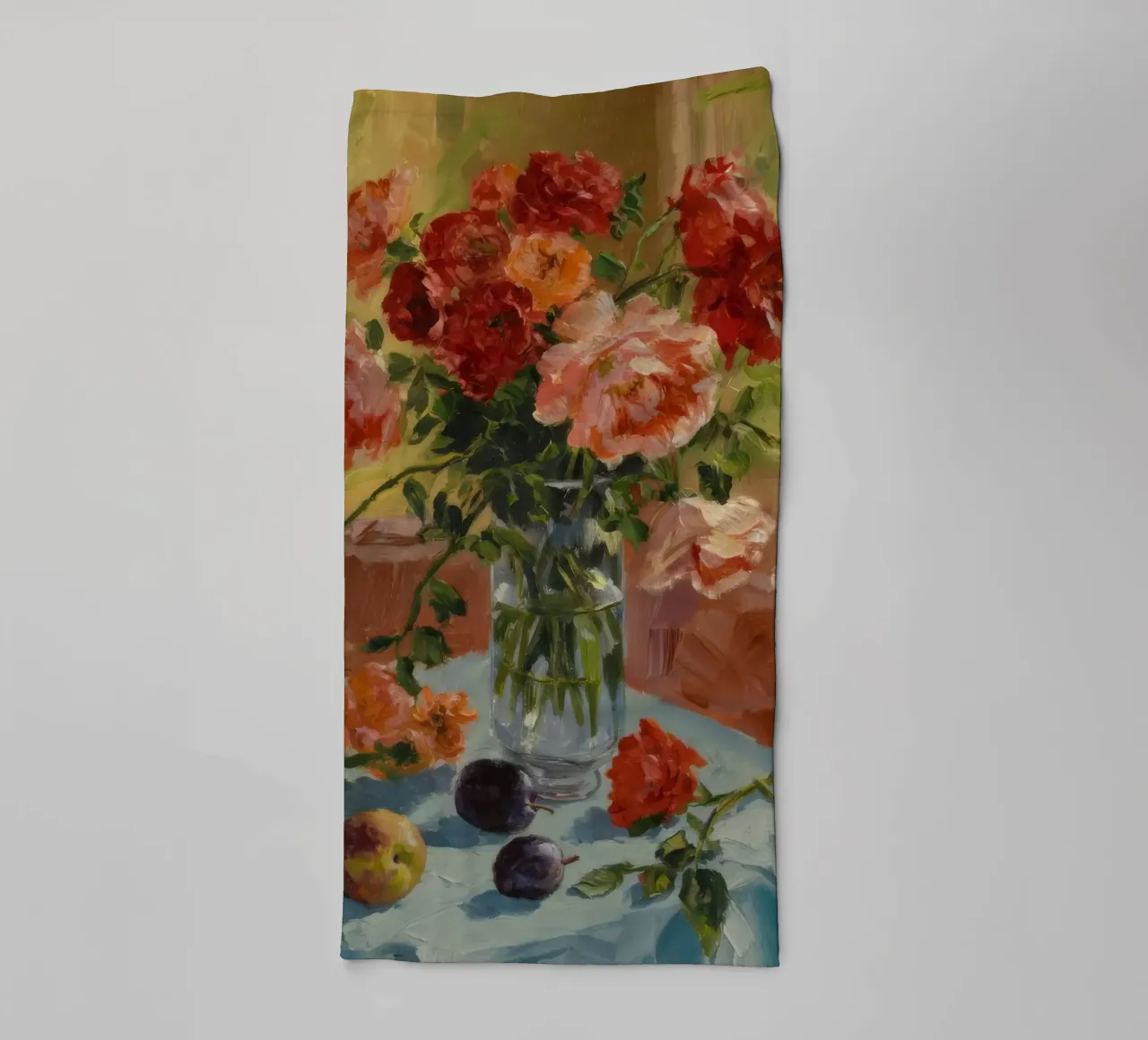 Rosa cremisi Whisper asciugamano da bagno da Celestial Harmony