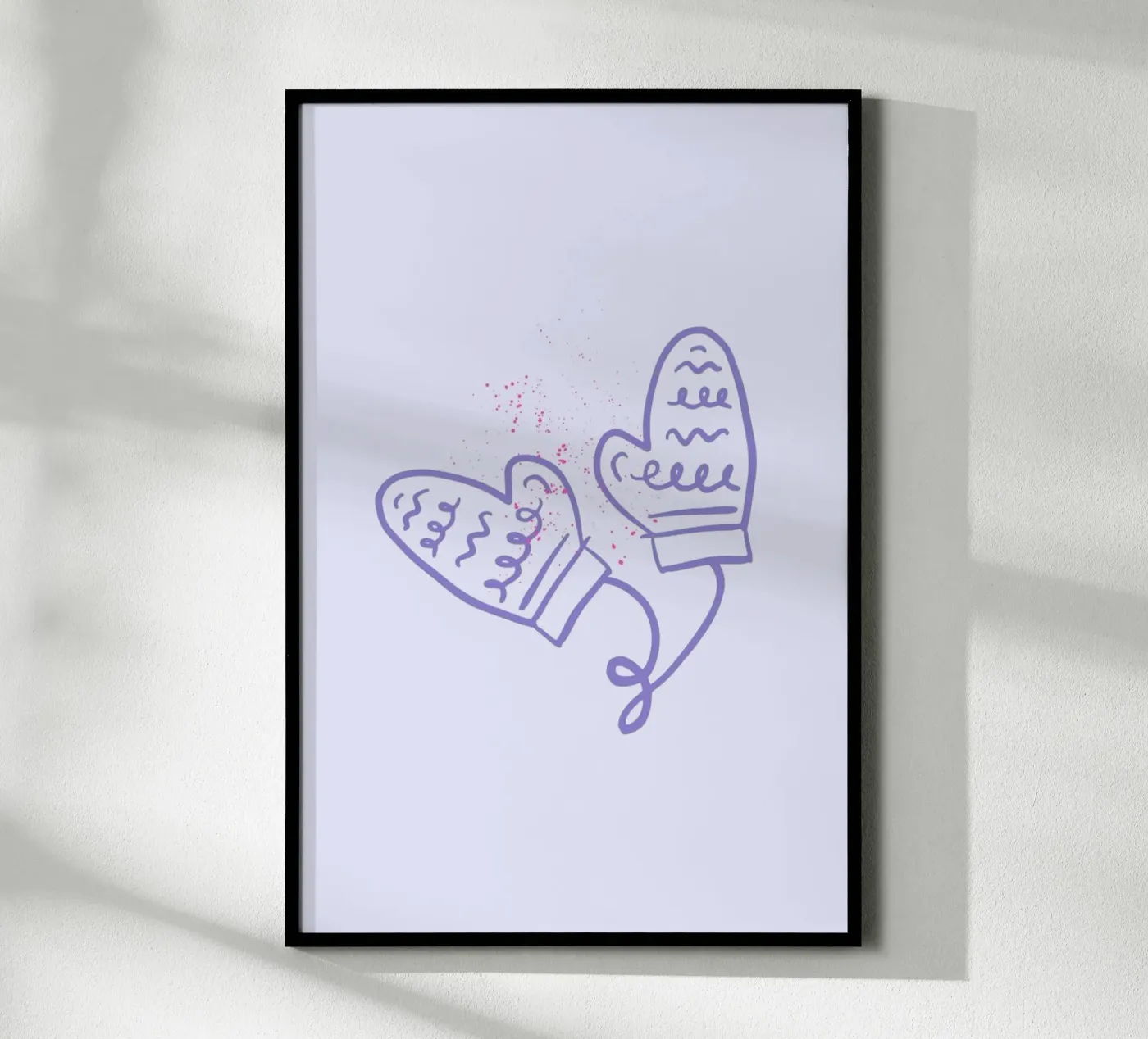 Gloves Poster von KRUTH DESIGN