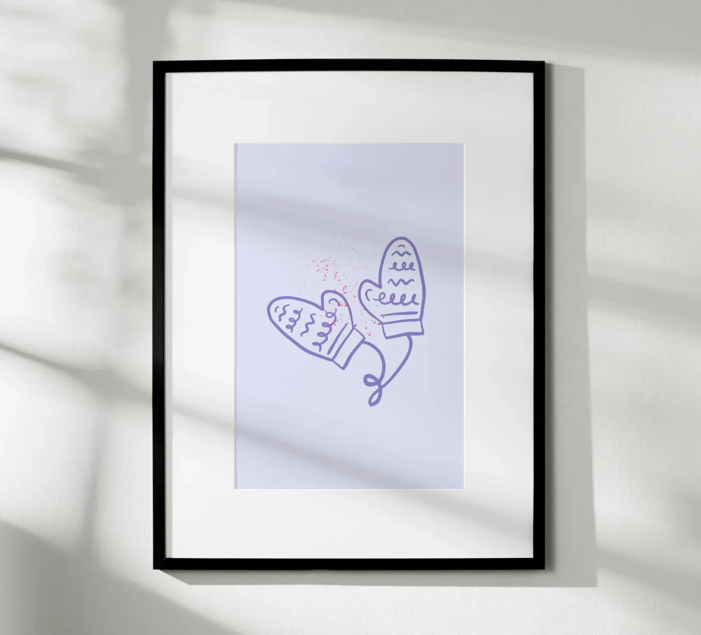 Gloves Poster von KRUTH DESIGN