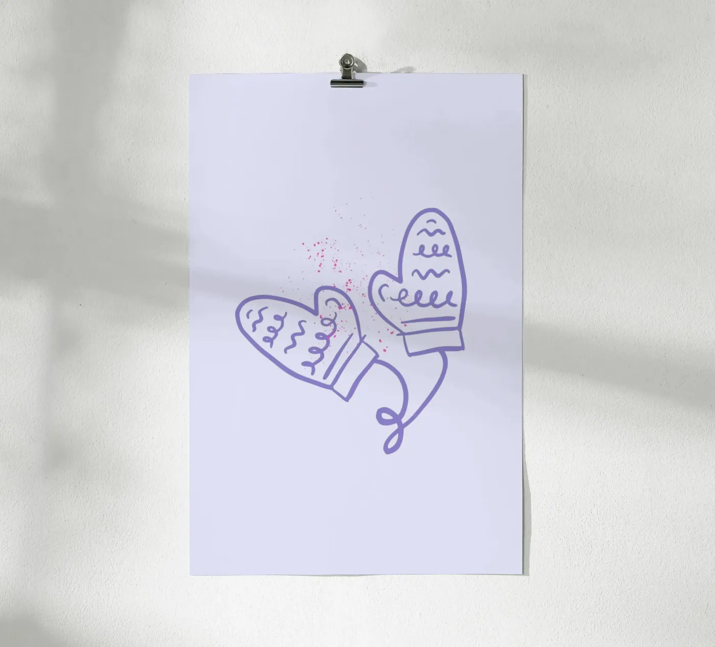 Gloves Poster von KRUTH DESIGN