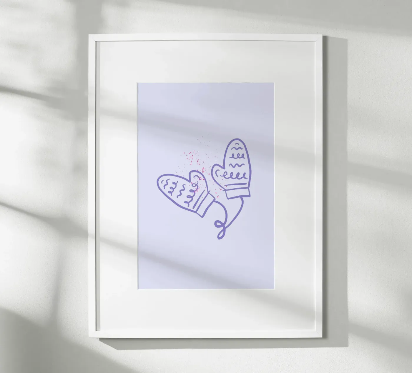 Gloves Poster von KRUTH DESIGN