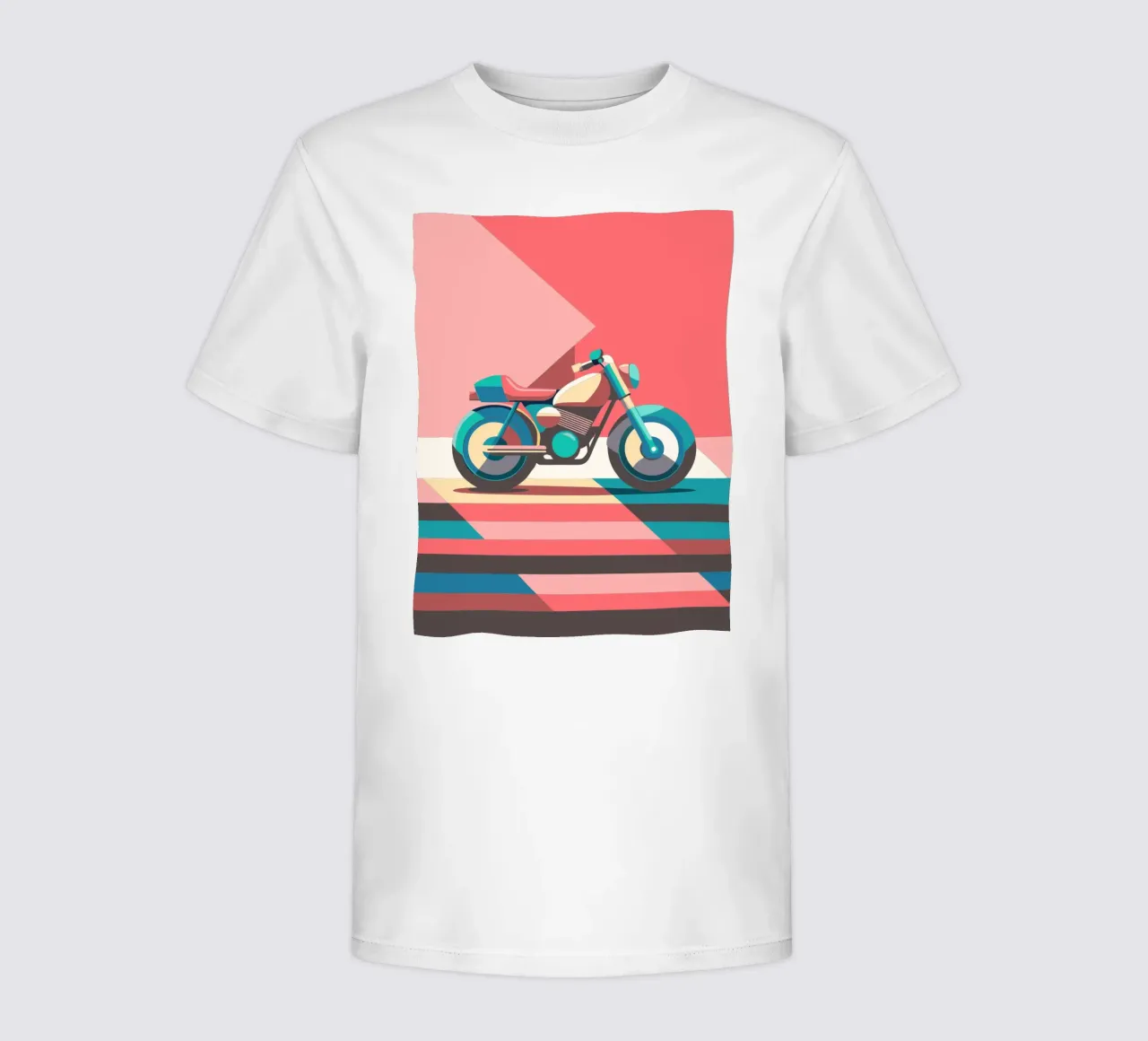 moto vettoriale t-shirt bambini da Elfath