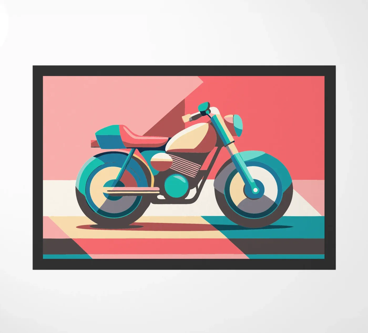 motorfiets vector deurmat van Elfath