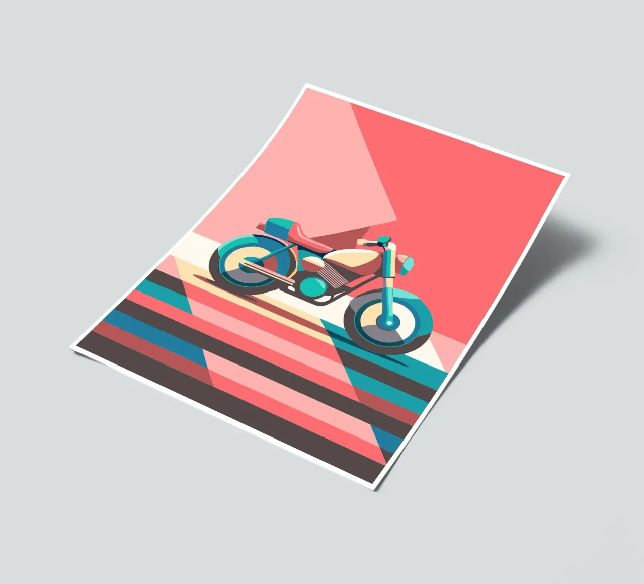 motorcycle vector sticker sheet by Elfath