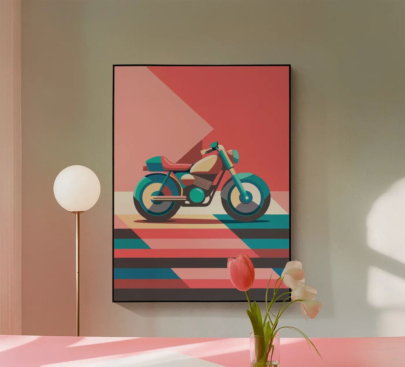 motorfiets vector acryl van Elfath