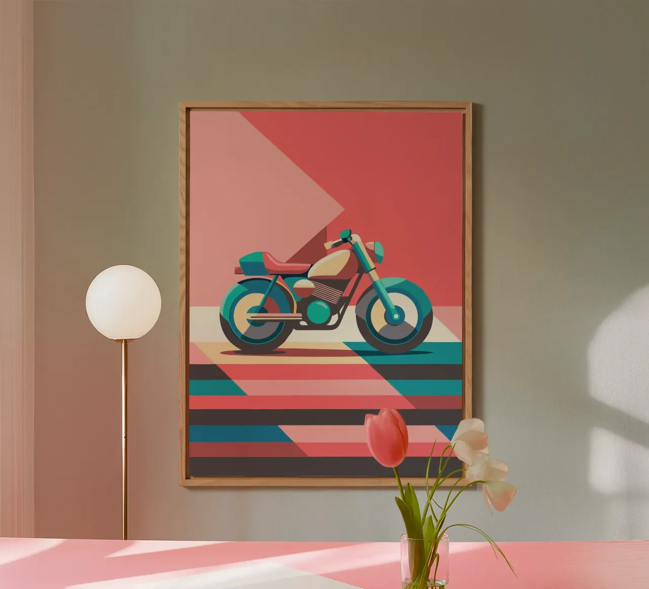 motorcycle vector forex plate by Elfath