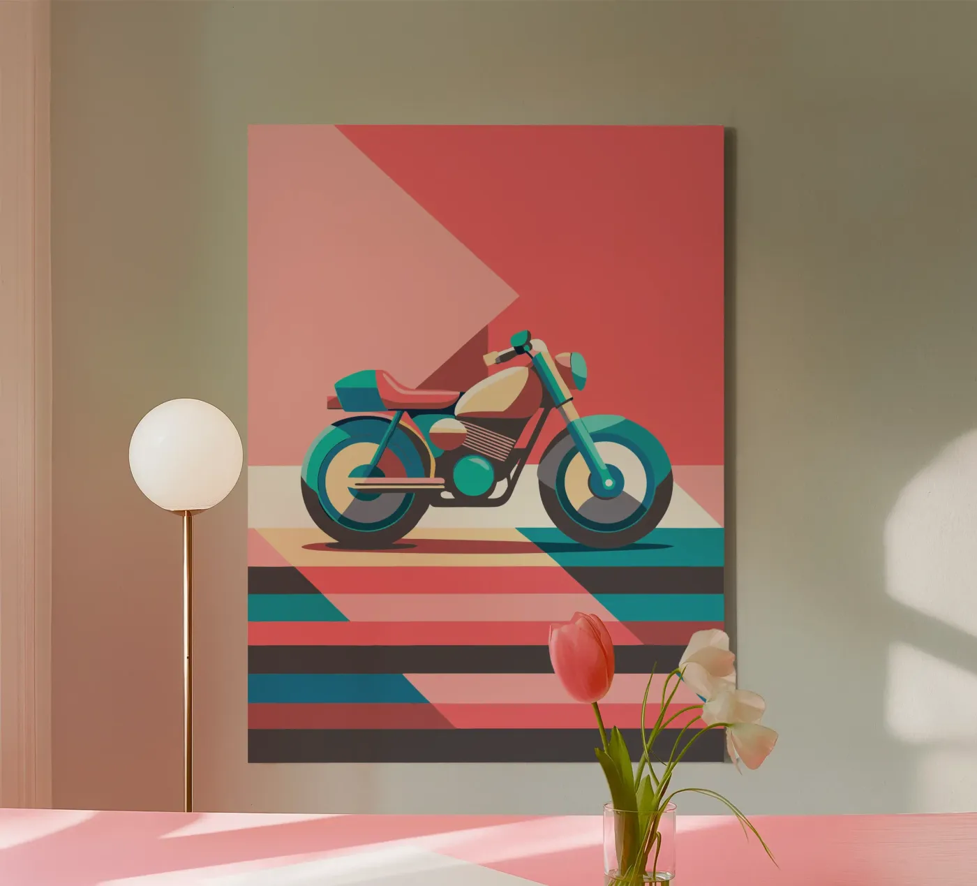 motorfiets vector canvas van Elfath