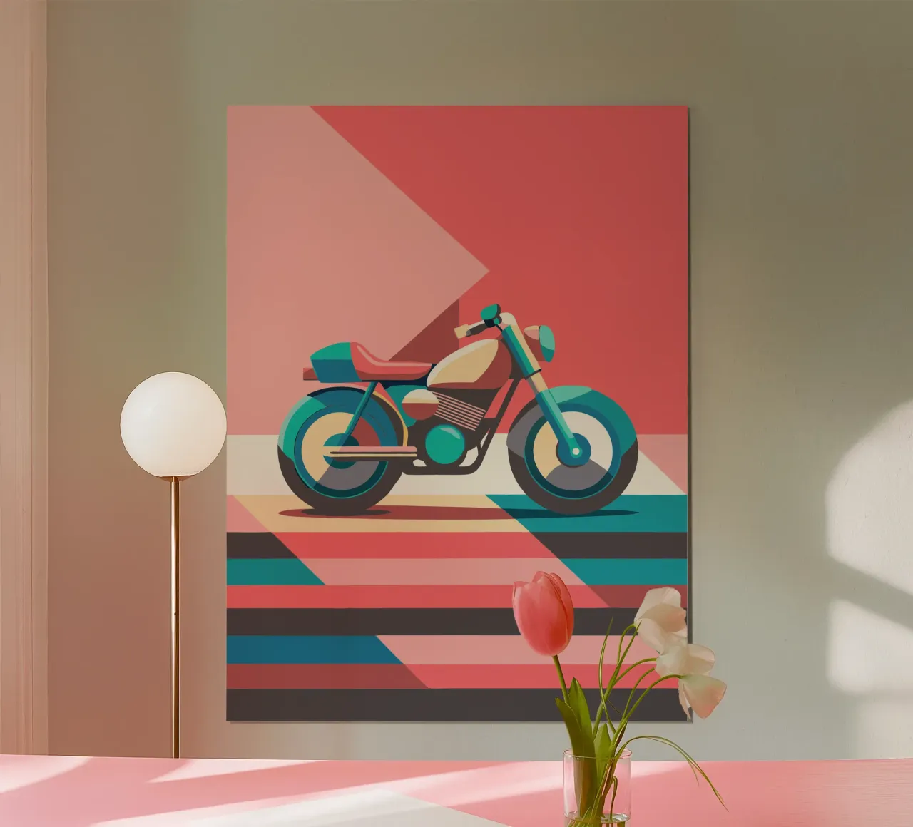 vector motocicleta poster de Elfath