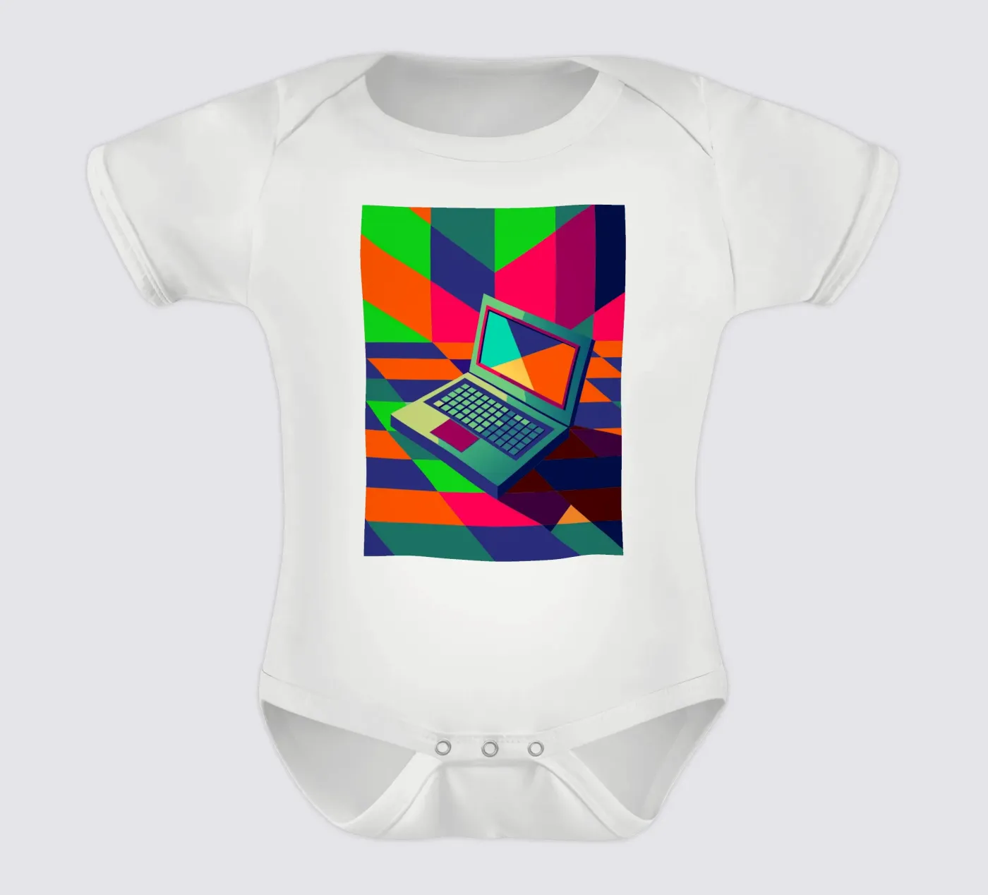 notebook vector Kurzarm Babybody von Elfath