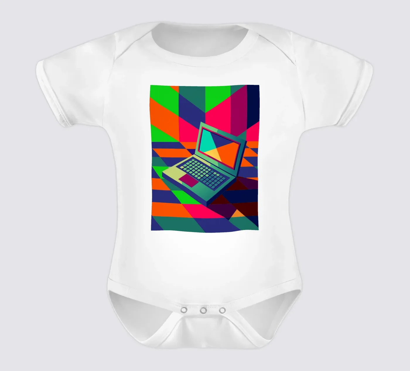 notebook vector Kurzarm Babybody von Elfath