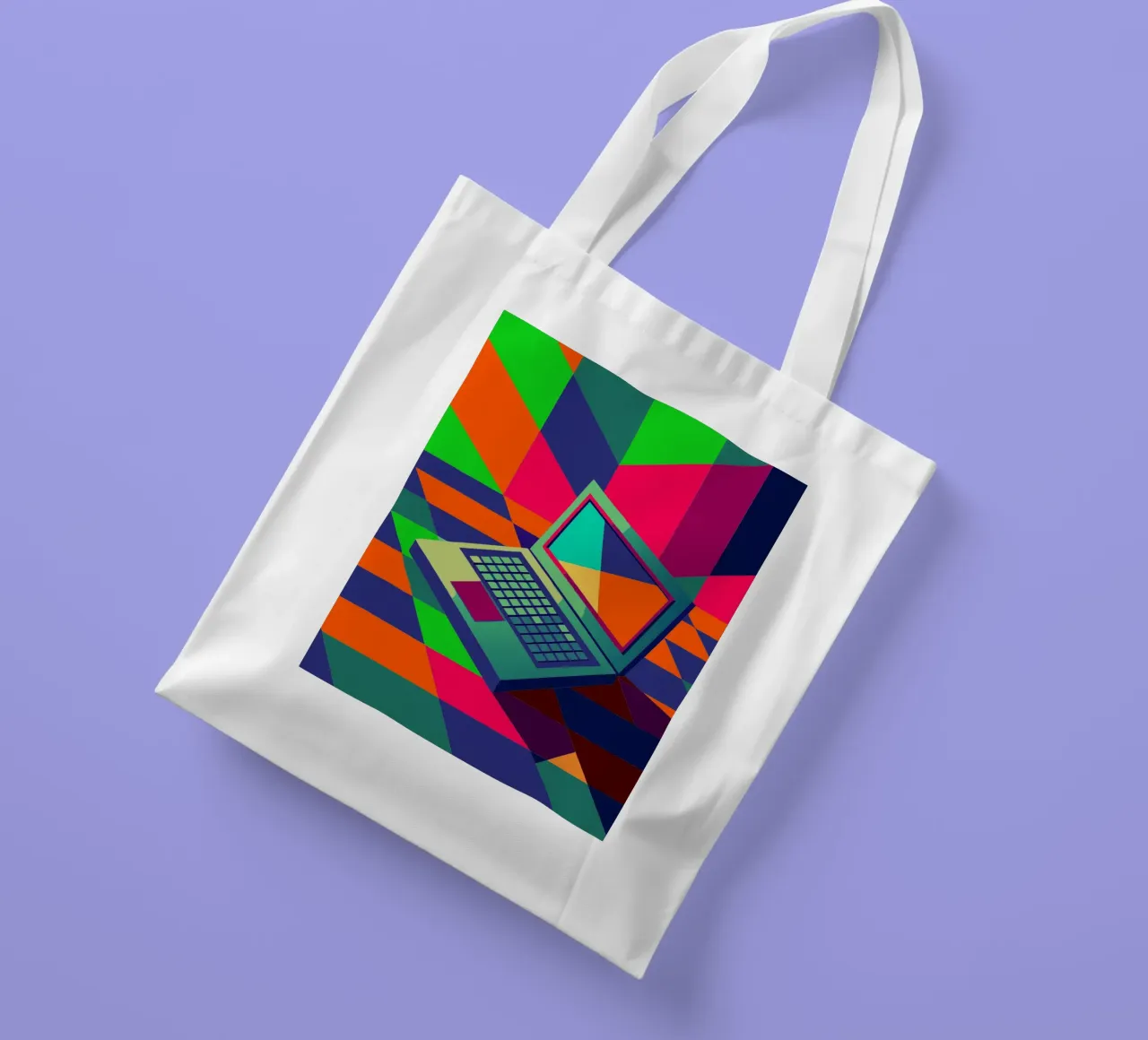 vector cuaderno tote bag de Elfath