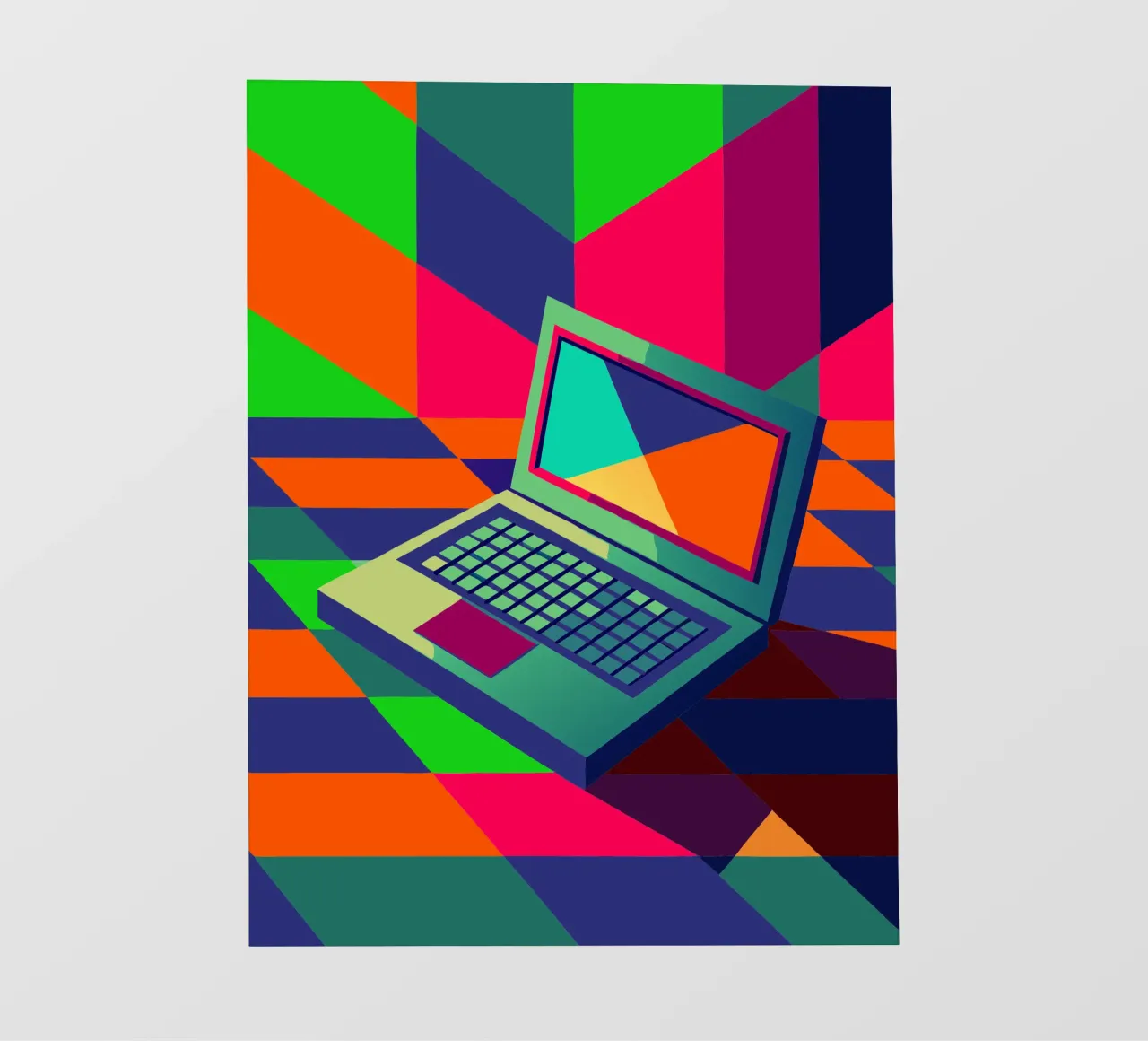 notebook vector fotobehang van Elfath