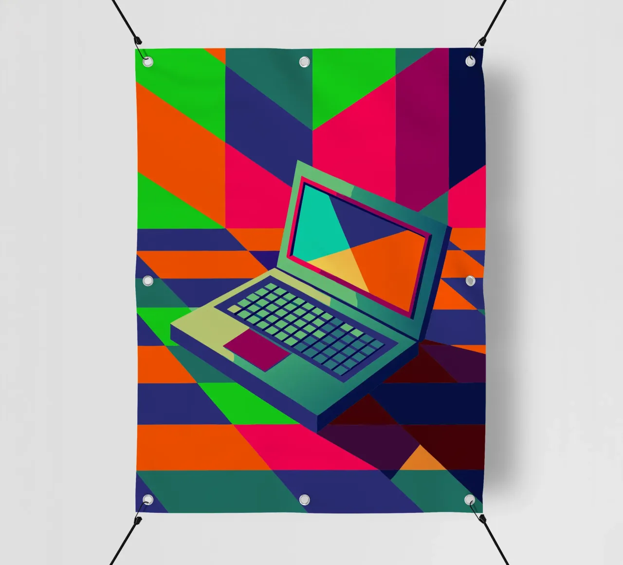 vector cuaderno lonas publicitarias de Elfath