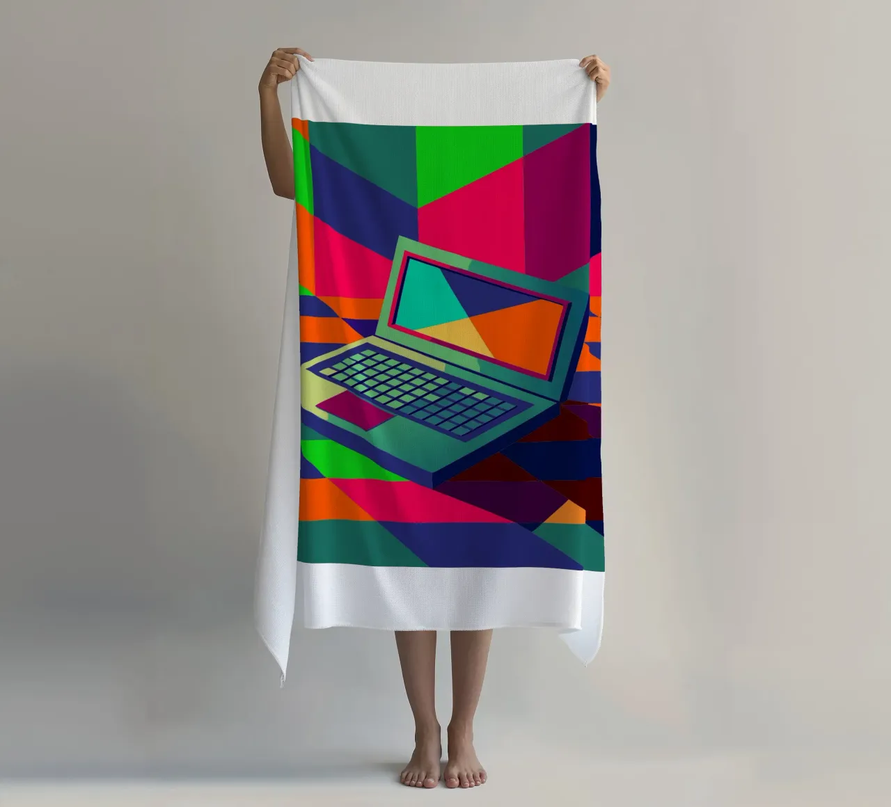 notebook vector beach towel by Elfath