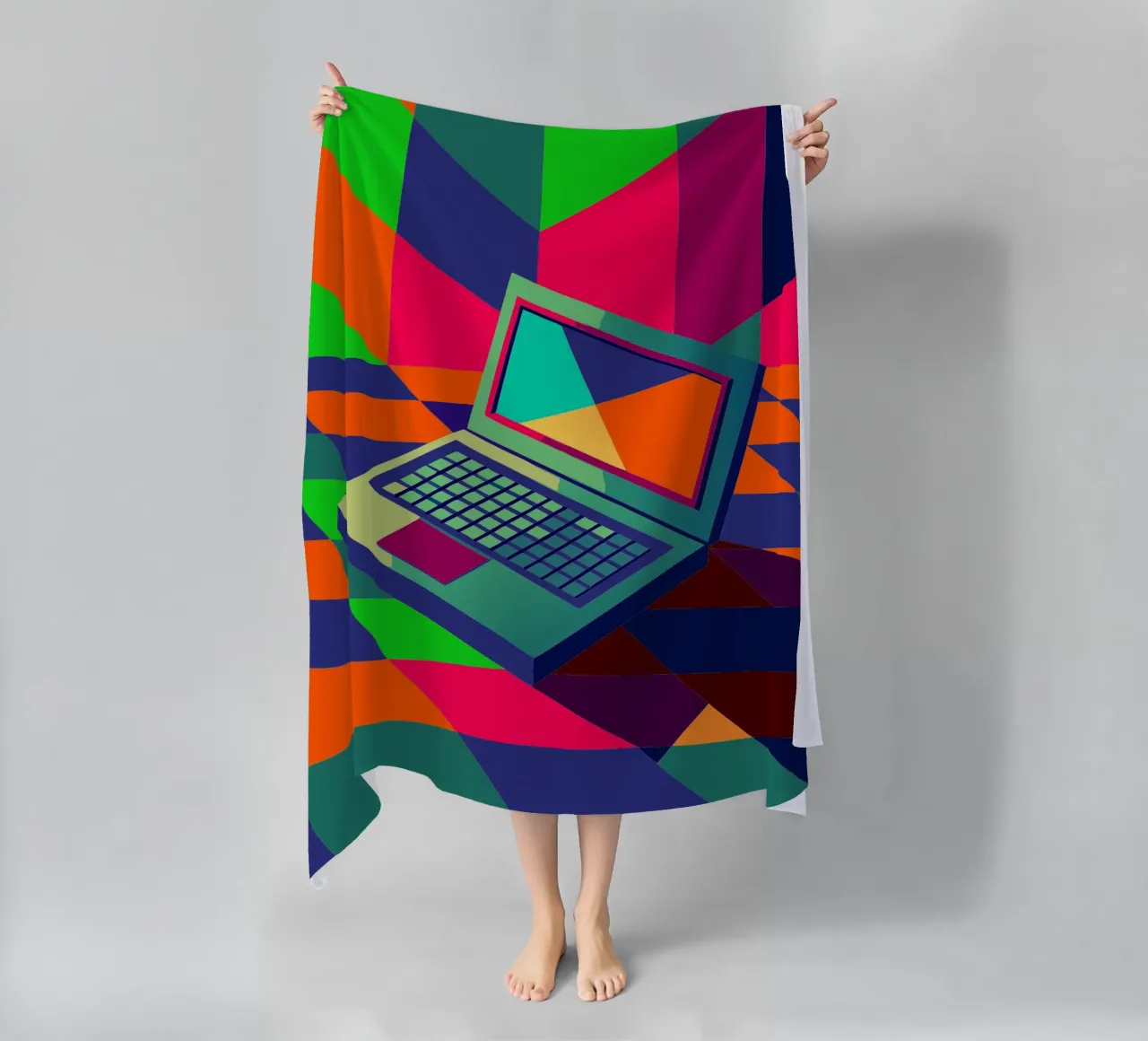 notebook vector beach towel by Elfath