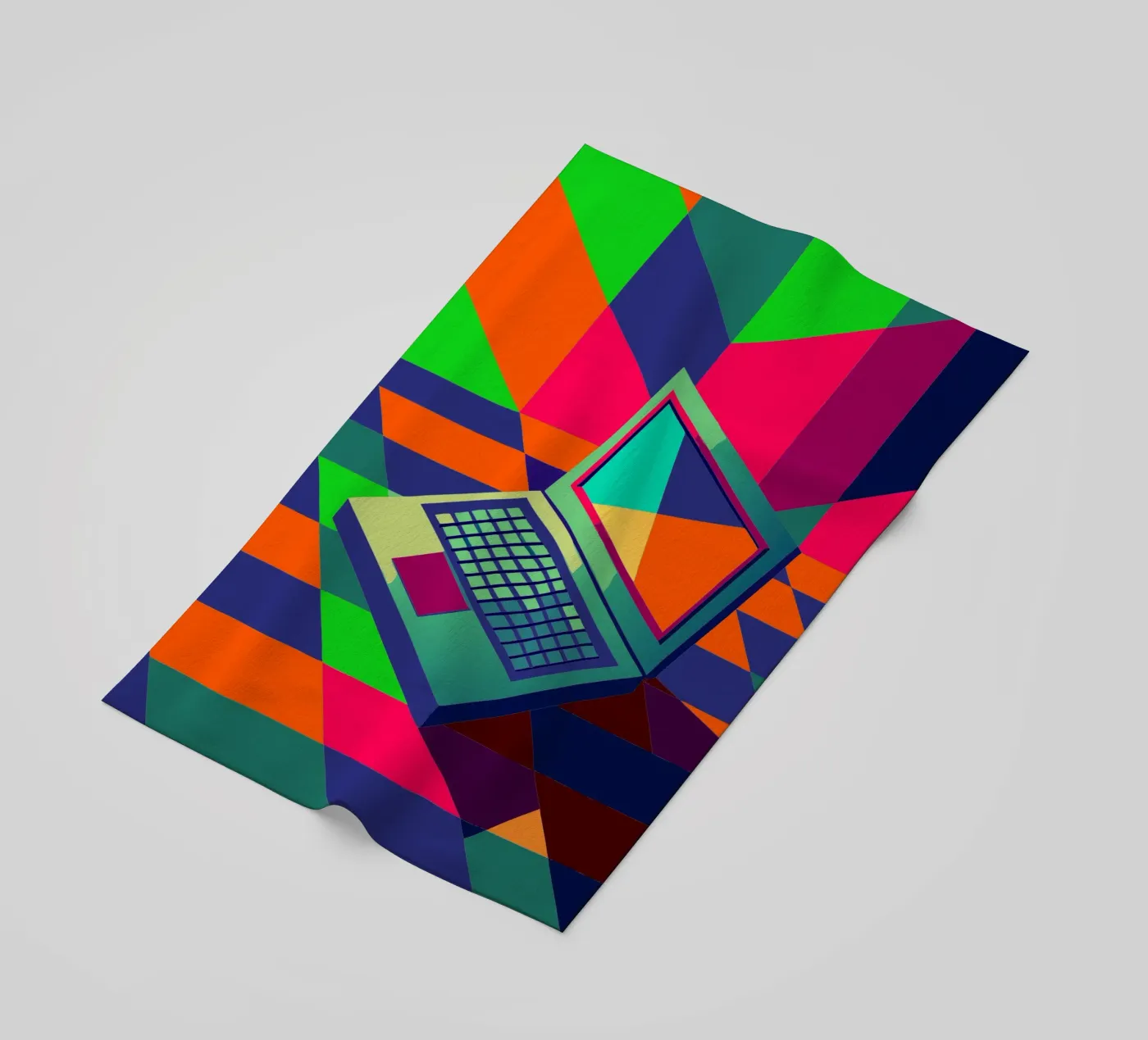 notebook vector beach towel by Elfath