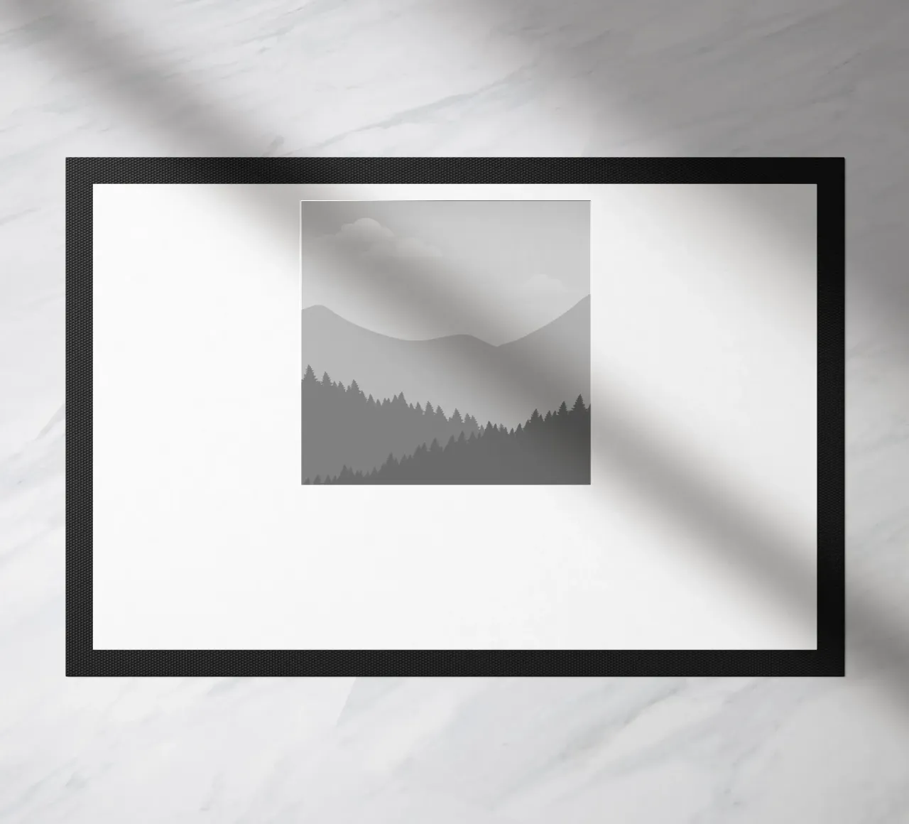 Il divario grafico dell'inverno zerbino da Silk Palette