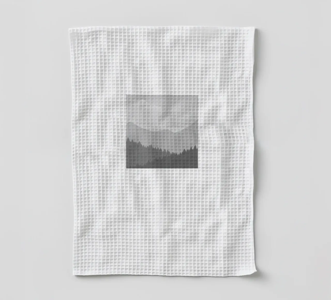 Il divario grafico dell'inverno canovaccio da cucina da Silk Palette