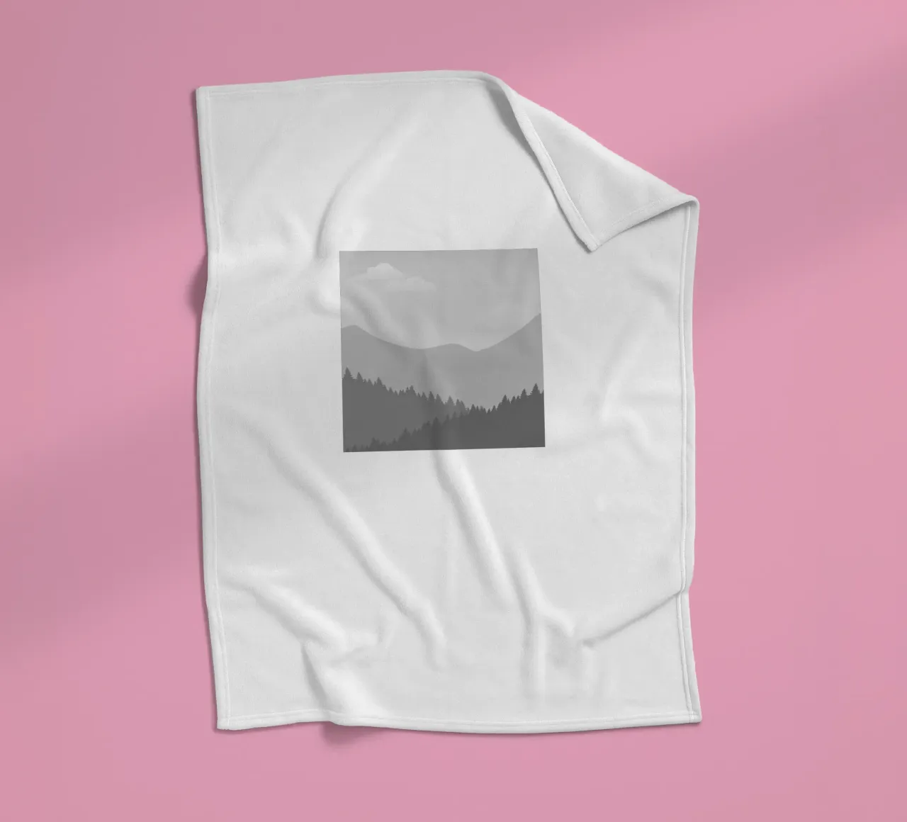 Il divario grafico dell'inverno coperta in pile da Silk Palette