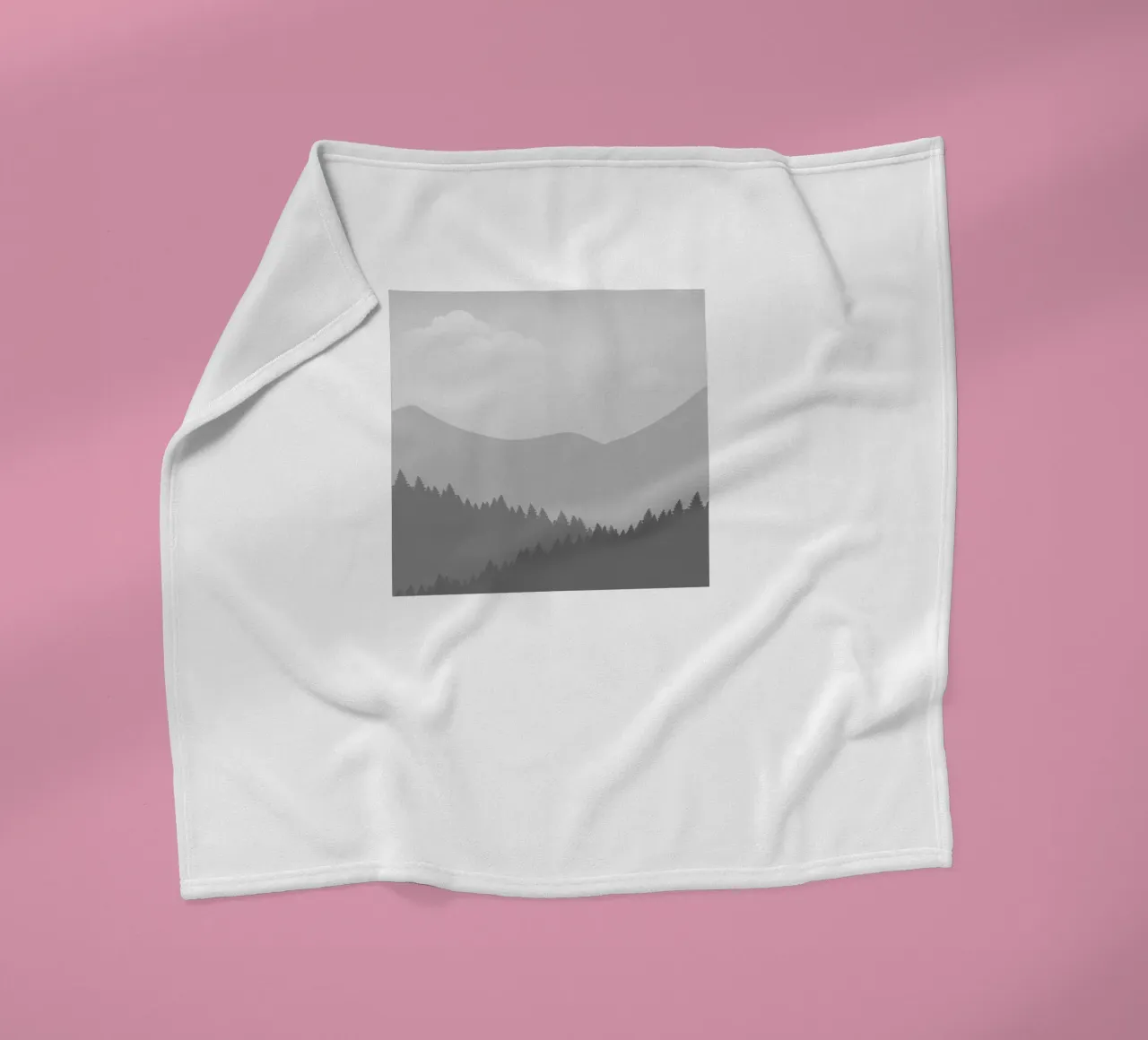 Il divario grafico dell'inverno coperta in pile da Silk Palette