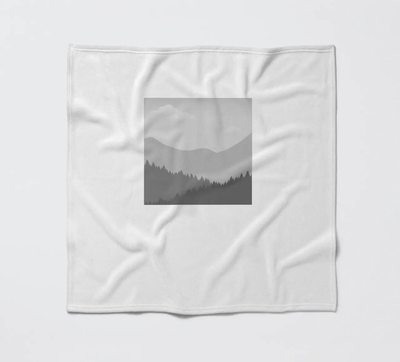 Il divario grafico dell'inverno coperta in pile da Silk Palette