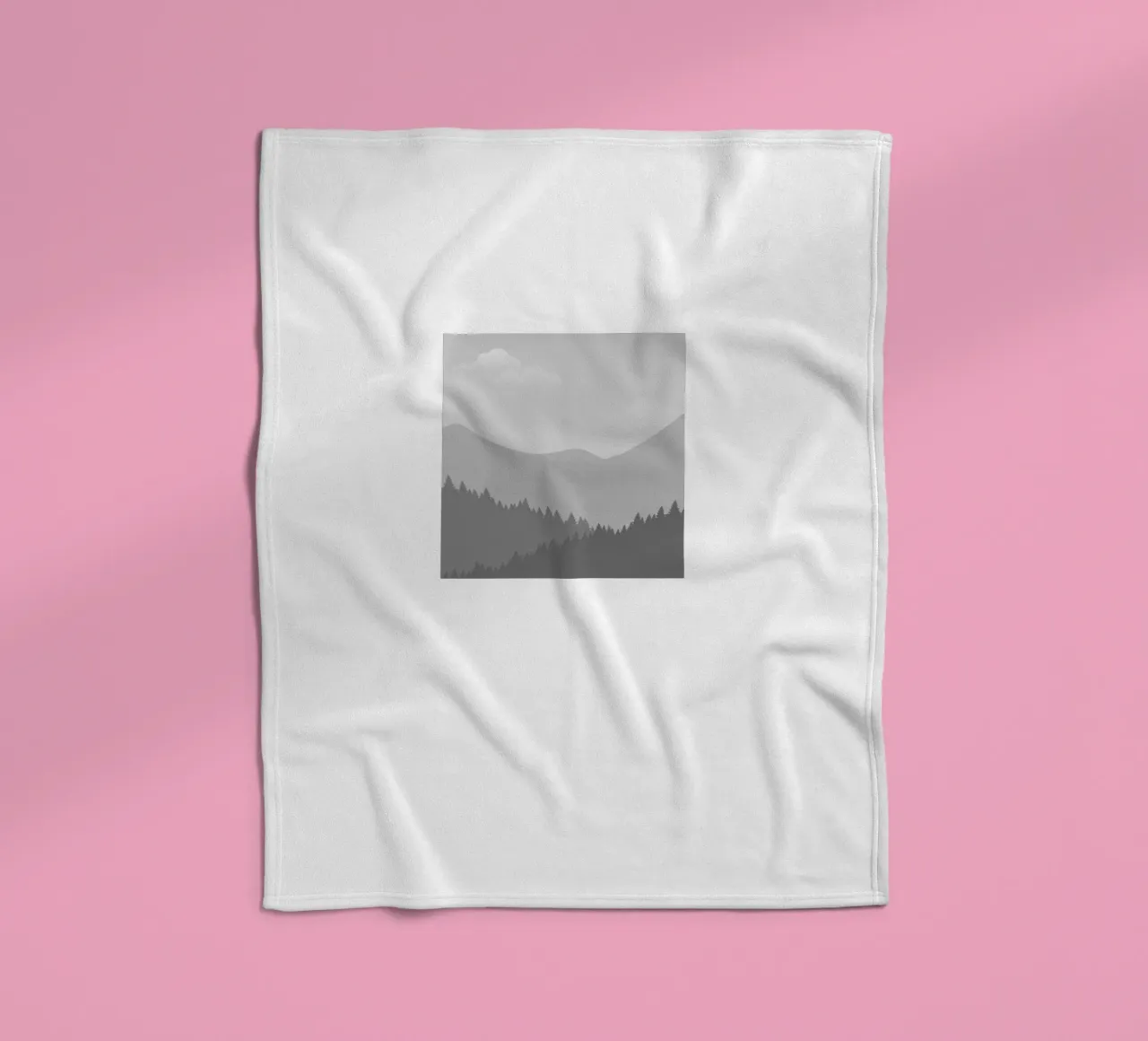 Il divario grafico dell'inverno coperta in pile da Silk Palette
