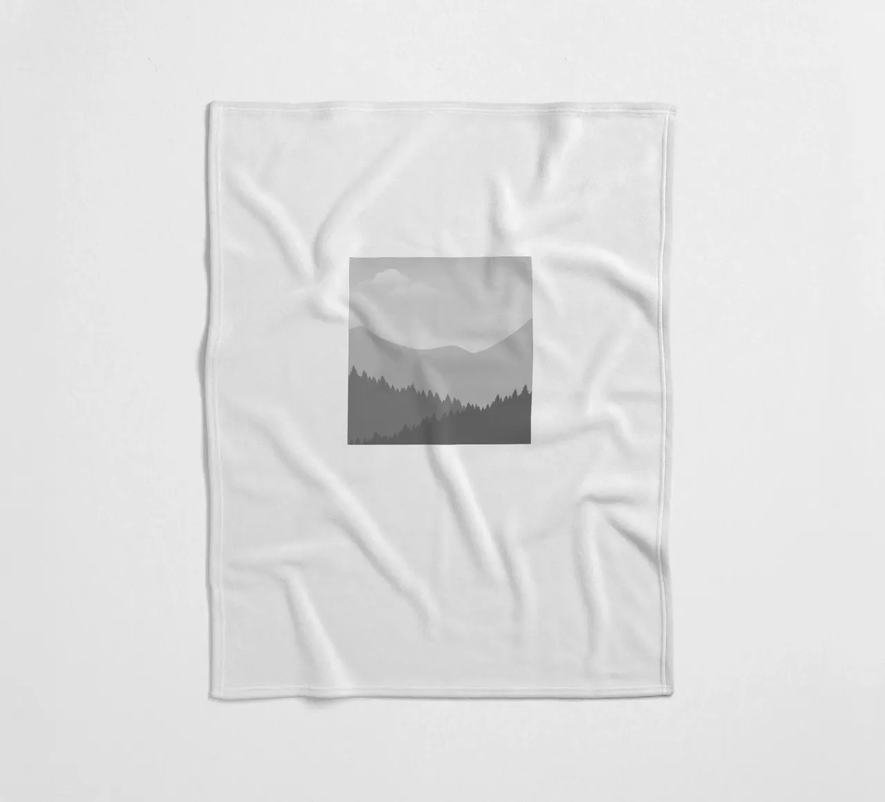 Il divario grafico dell'inverno coperta in pile da Silk Palette