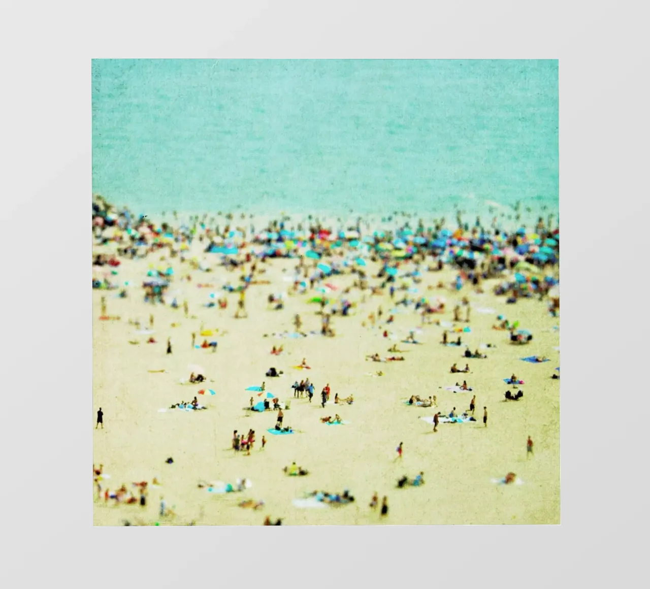 Coney Island Beach pellicola backlit da Mina Teslaru