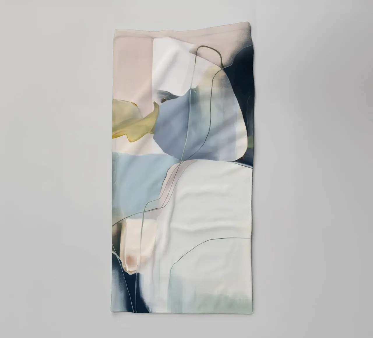 Ephemeral Cloud Shapes towel by Dream Spectrum
