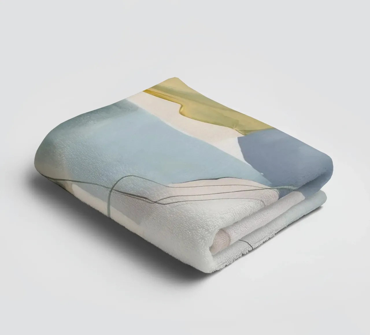 Ephemeral Cloud Shapes towel by Dream Spectrum