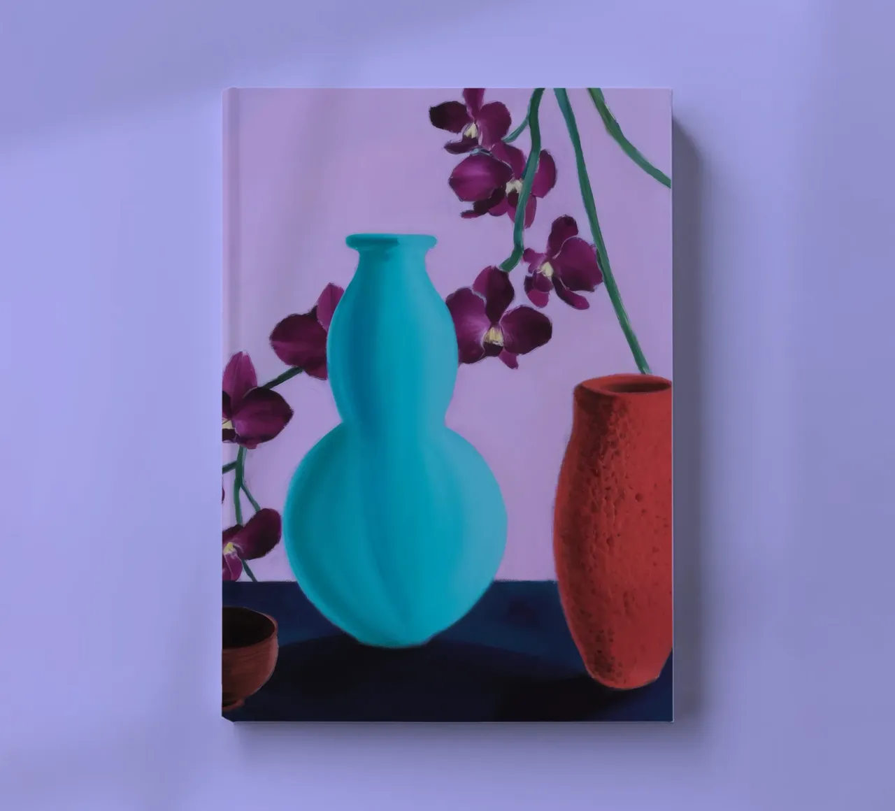 Orchid Azure Duo notebook by Opal Strokes