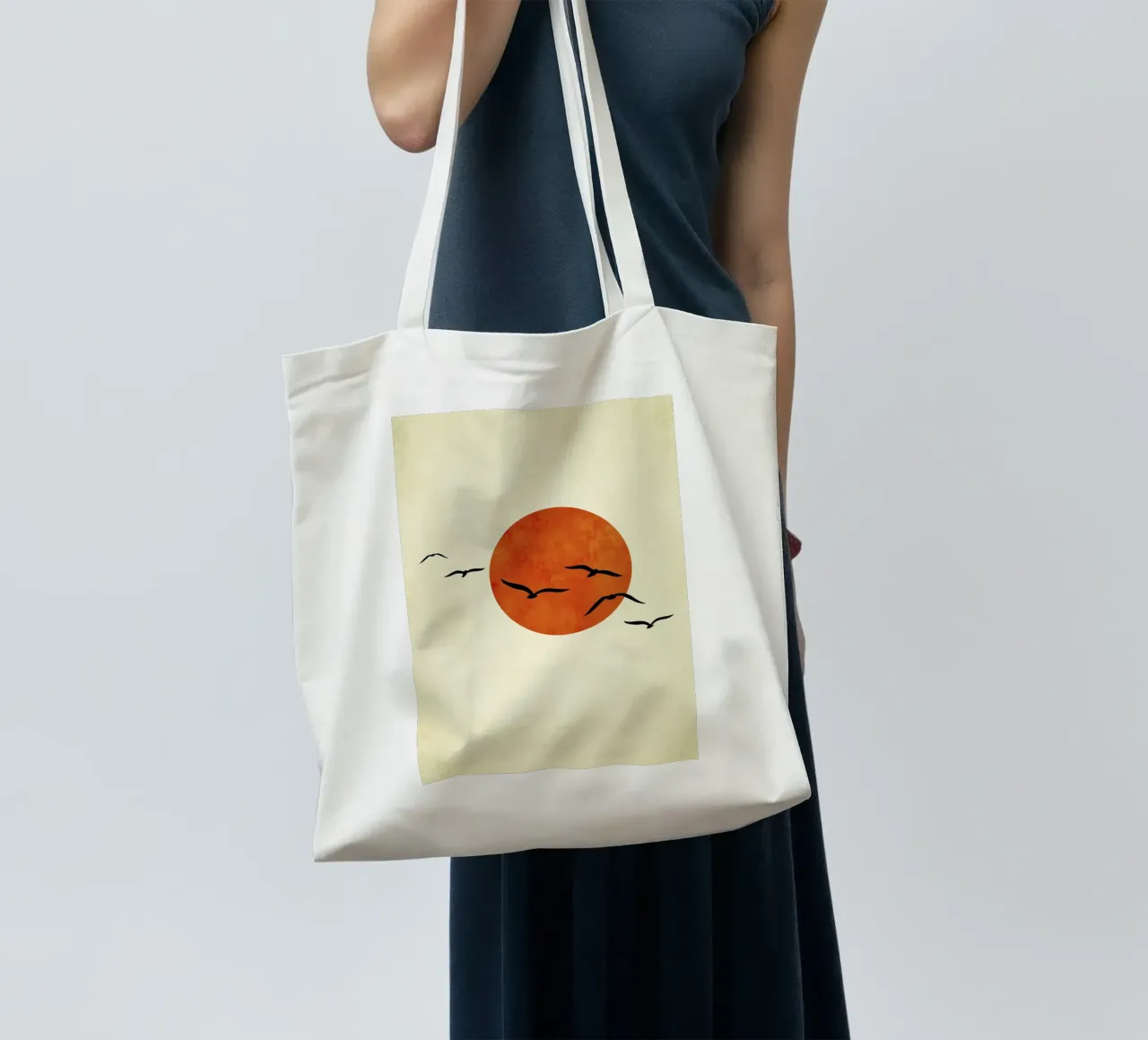 Dancing With The Sun tote bag by Kubistika