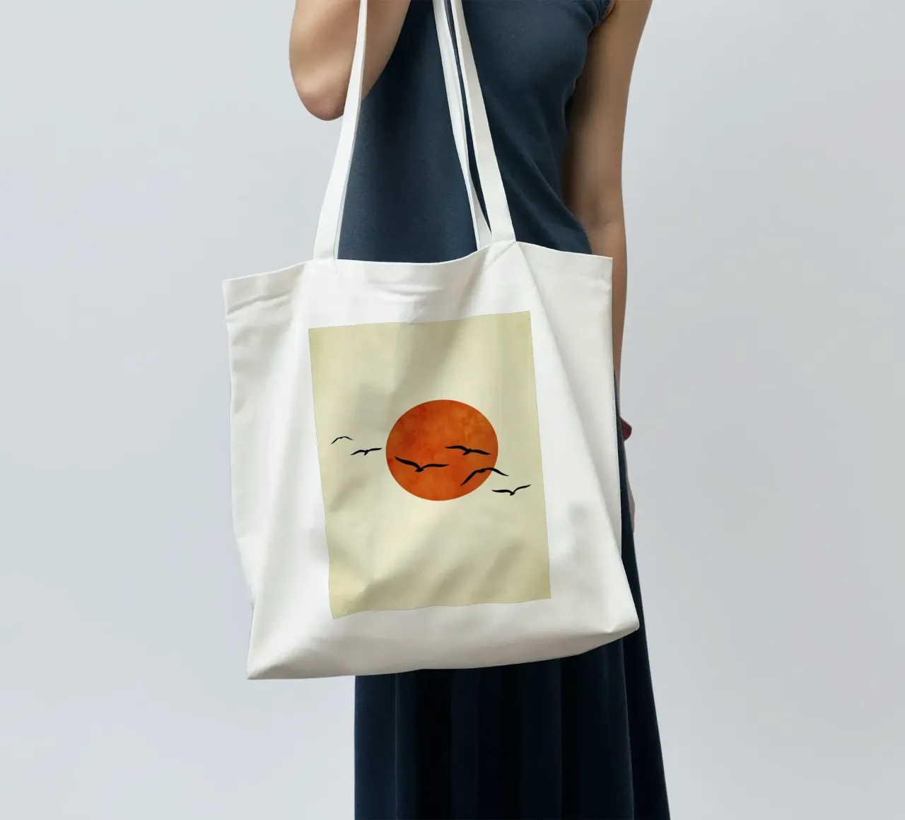 Dancing With The Sun tote bag by Kubistika