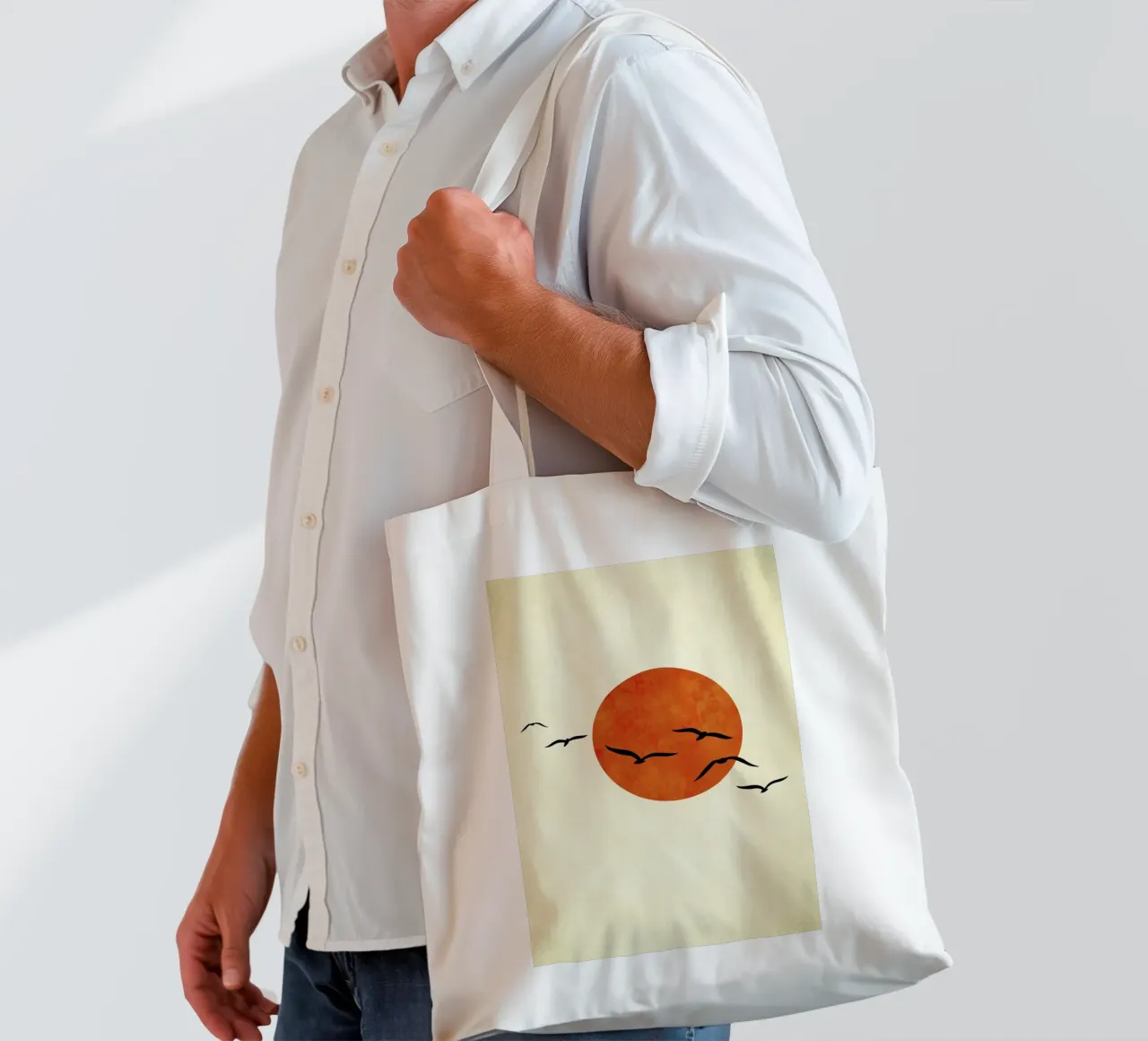 Dancing With The Sun tote bag by Kubistika