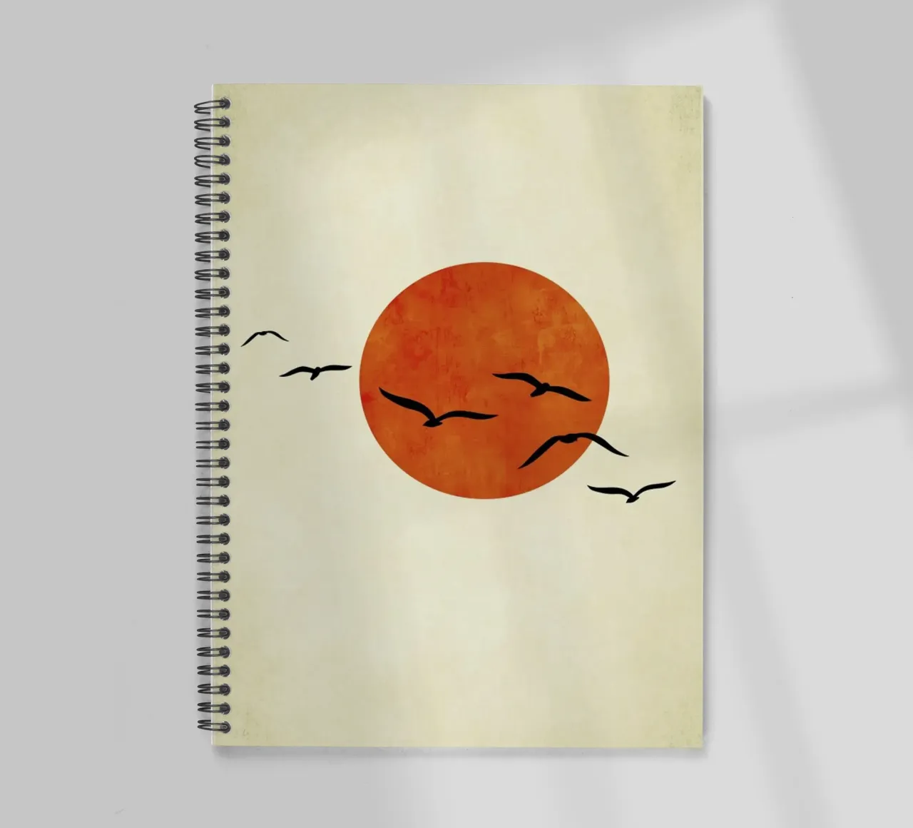 Dancing With The Sun spiral notebook by Kubistika