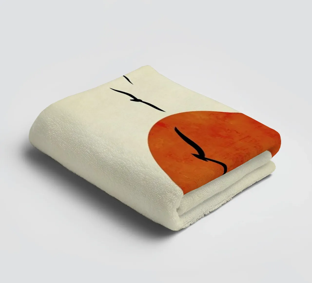 Dancing With The Sun towel by Kubistika