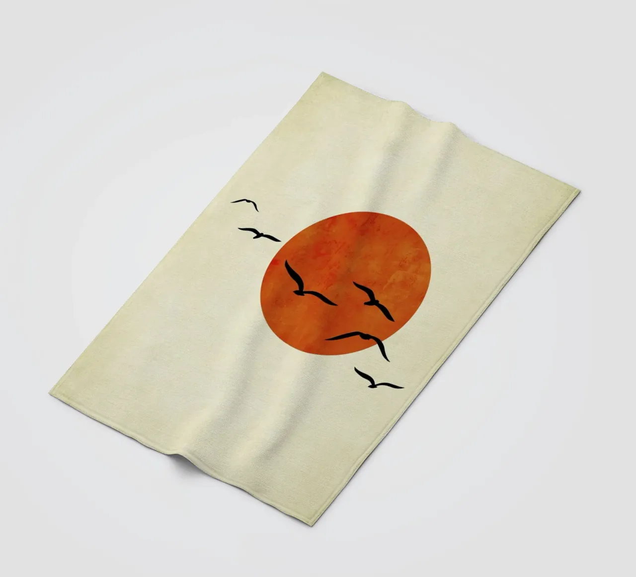 Dancing With The Sun fleece blanket by Kubistika