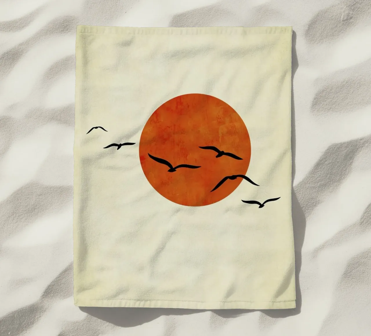 Dancing With The Sun beach towel by Kubistika