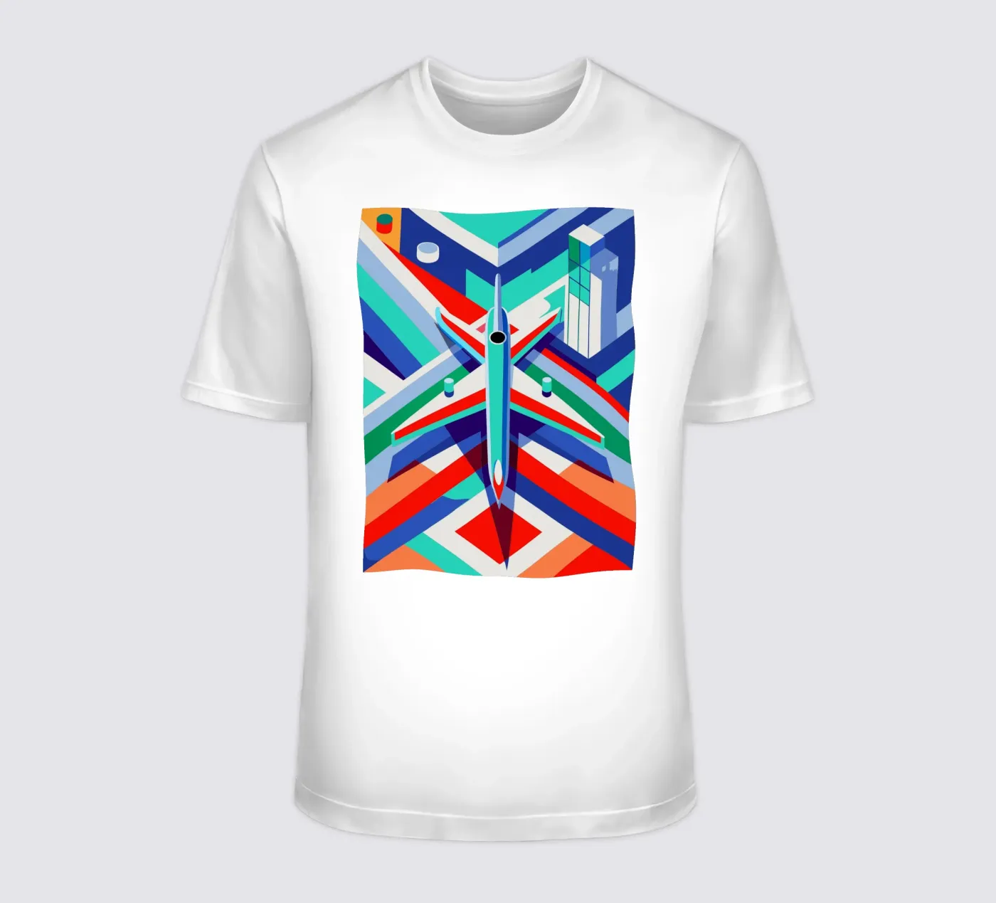 vettore piano t-shirt da Elfath