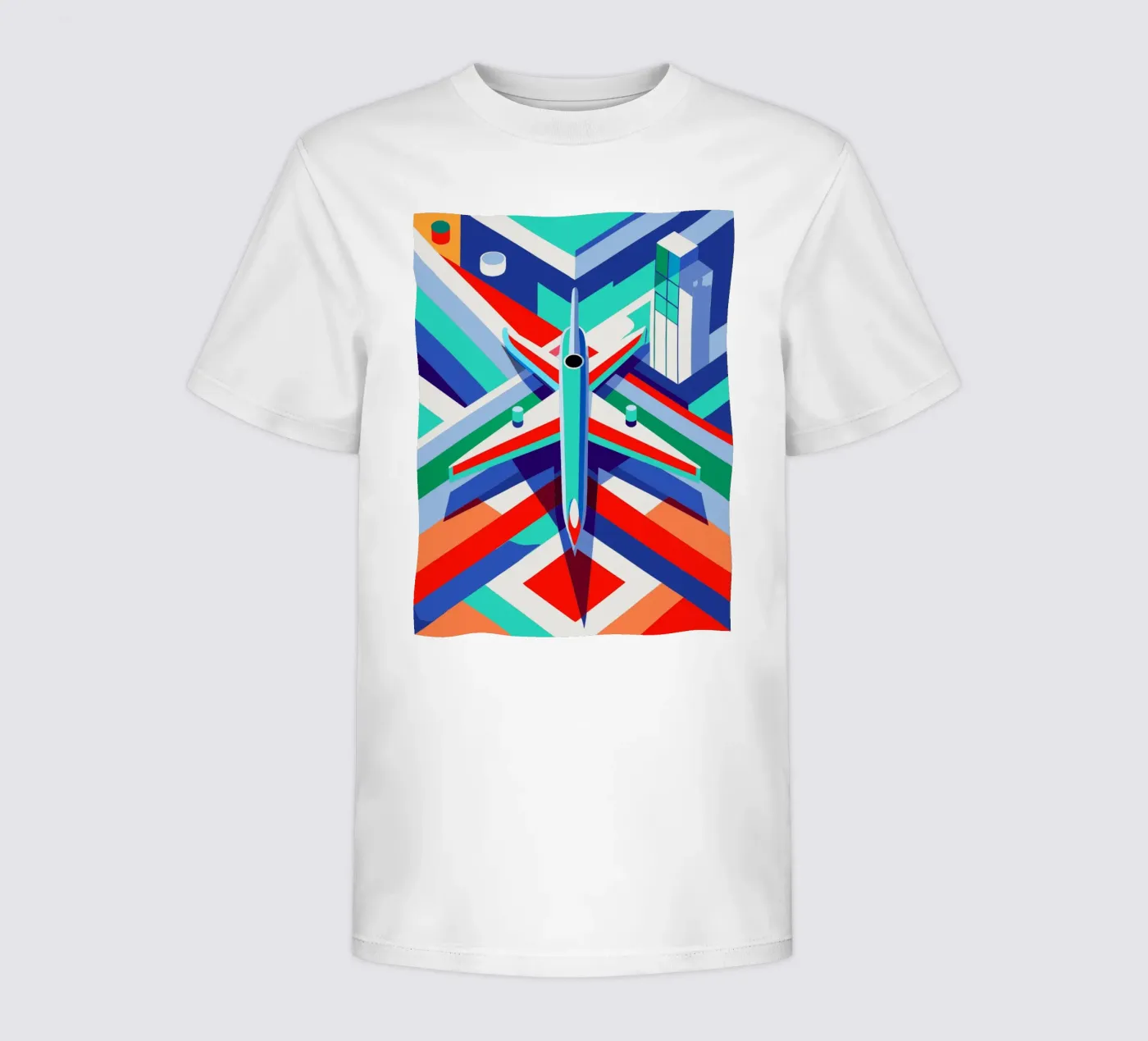 vettore piano t-shirt bambini da Elfath