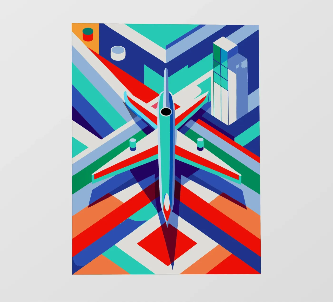 plane vector backlit film by Elfath