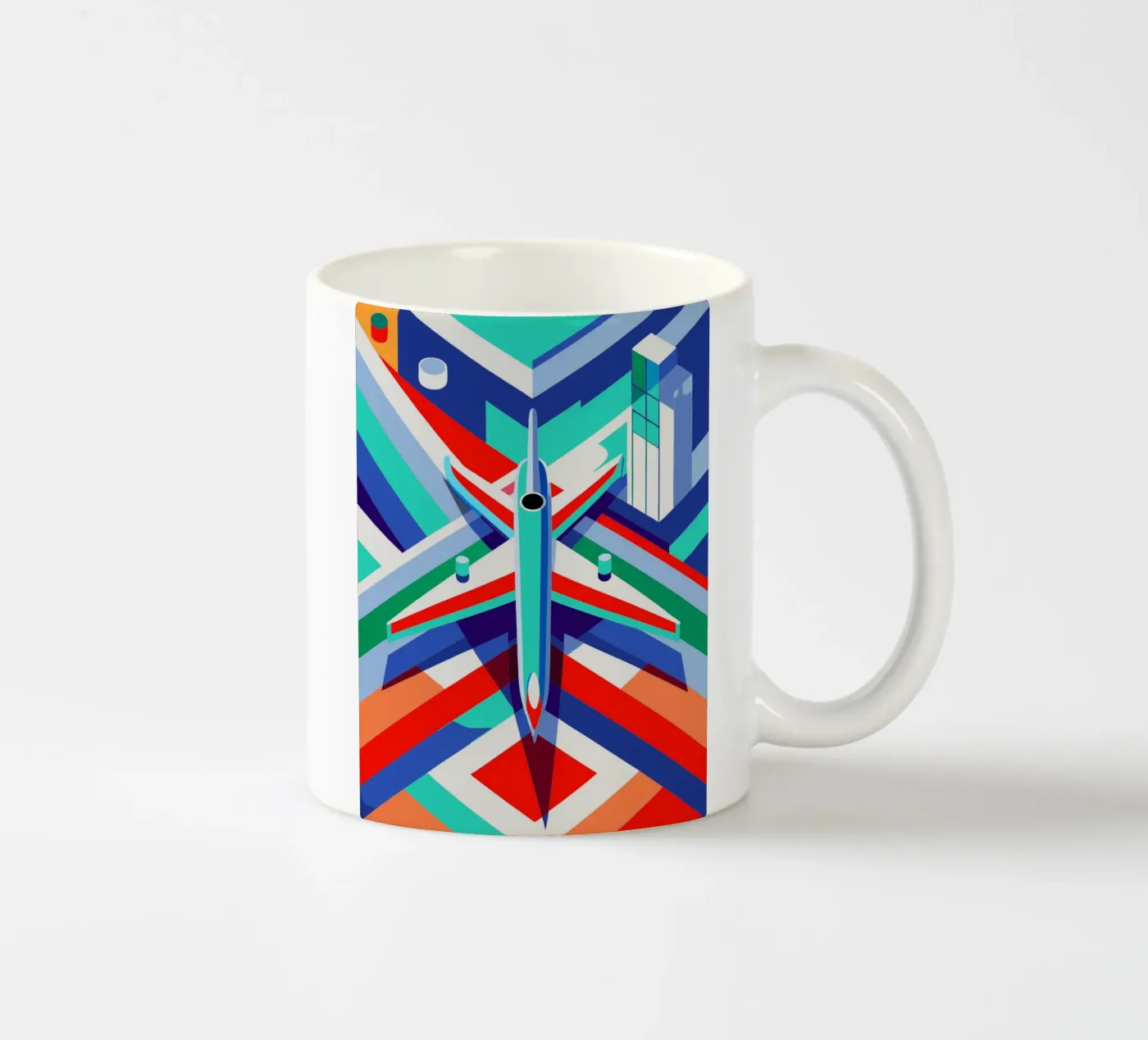 vecteur plan mug en céramique de Elfath