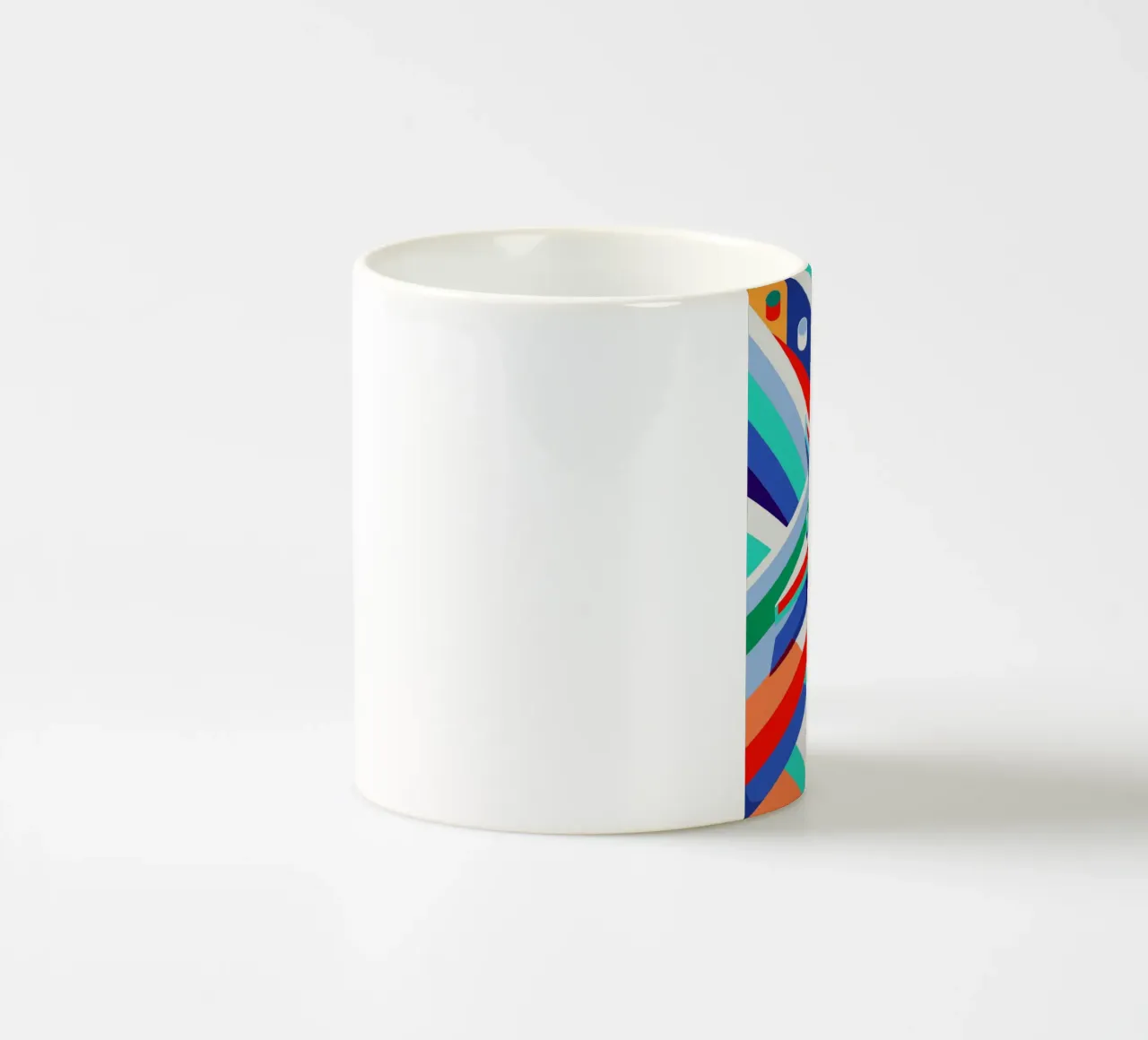 plane vector ceramic mug by Elfath