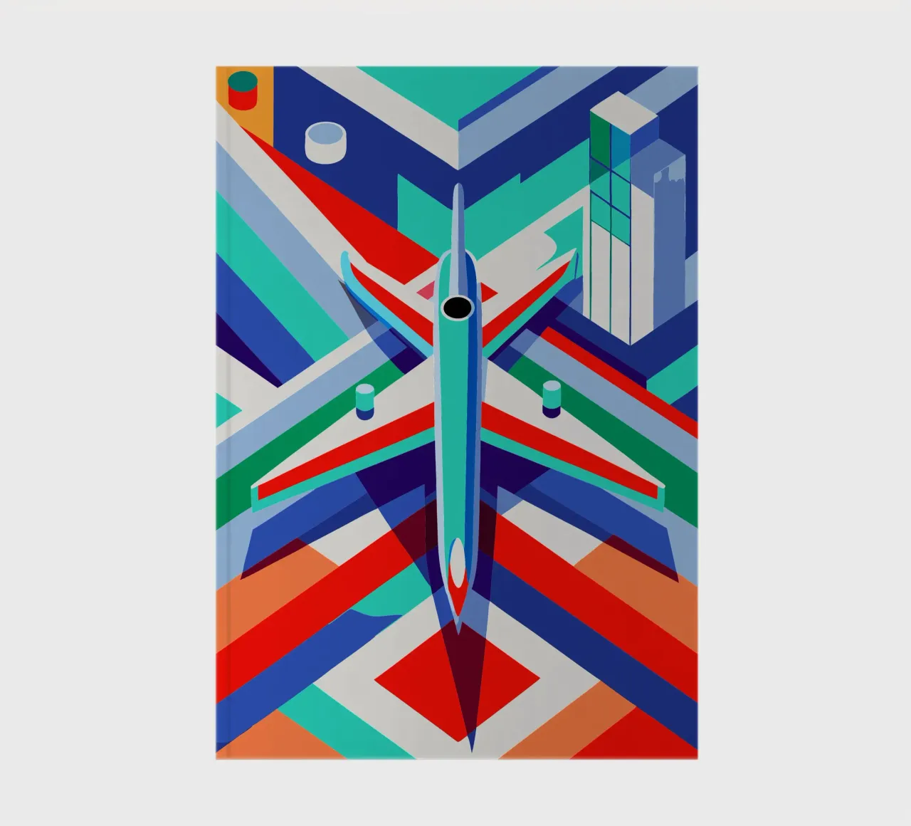 plane vector notebook by Elfath